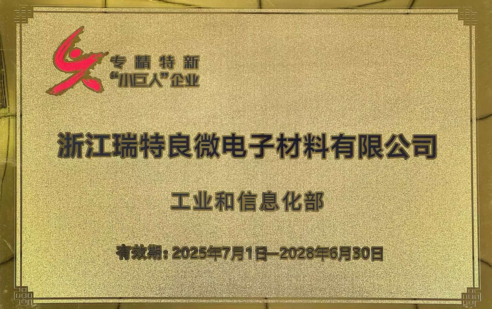 国家专精特新小巨人